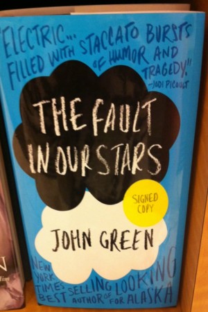 "The Fault In Our Stars" by John Green was published in January, 2012.  
