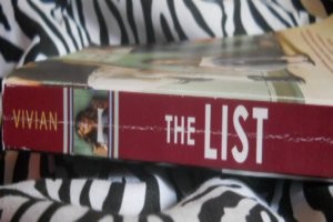 "The List" by Siobhan Vivian was published in April, 2012.